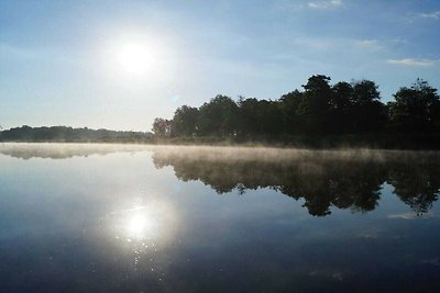 Hausboot in Loitz mit Schwimmbecken