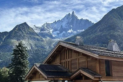 Chalet a Les Praz con vista sul Monte Bianco