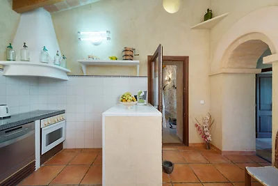 Sa Plana (cala Bona) - Ferienhaus Mit Pool