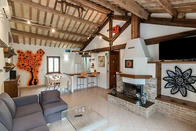 Ferienhaus in Filottrano mit Meeresstrand