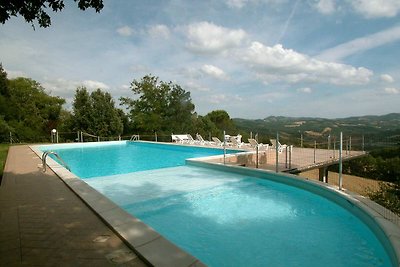 Elegant holiday home in a Citerna with swimmi...