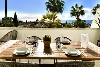 Ferienwohnung in Marbella mit Meerblick