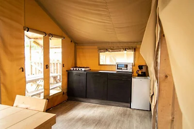 Tenda da campeggio glamping nelle Ardenne