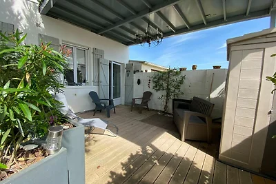 Schöne Wohnung, 2 Terrassen, Strandnähe