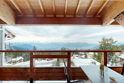 Apartment in Chamrousse mit Balkon