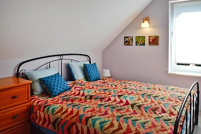 Casa de vacaciones con gran jardín privado.