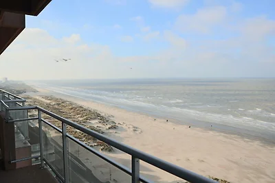 Appartement in Nieuwpoort met zeezicht