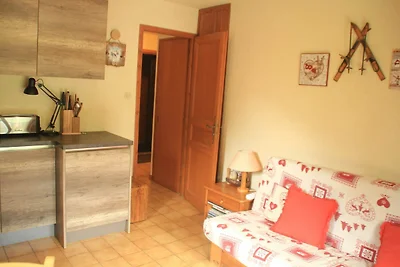 Apartment in Chatel mit Skischrank