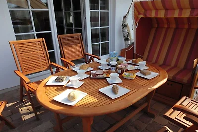 Ferienhaus mit Reetdach