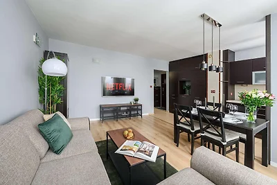 Wola Flat in der Nähe des Stadtzentrums