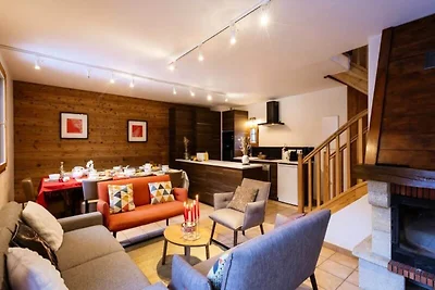 Chalet mit 5 Zimmern und Hütte, 12 Schlafplät...