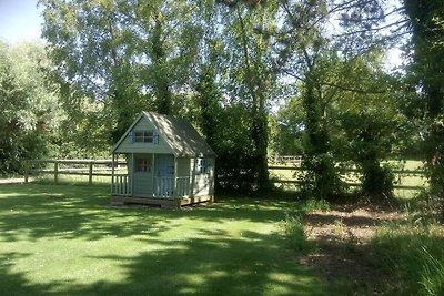 Lodge auf dem Lande mit schöner Aussicht