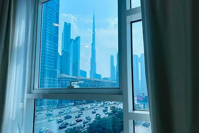 Eleganter Aufenthalt | Blick auf den Burj | S...