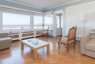 Apartment mit direktem Meerblick in Ostende