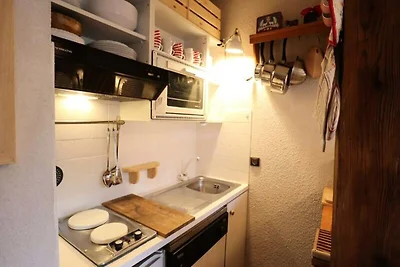 Apartment in Bellecôte mit Bergblick