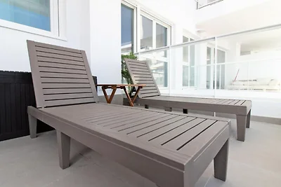 Appartement in Canet met uitzicht op zee en...