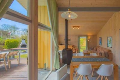 Ferienhaus mit Sauna im Ferienpark Mirow