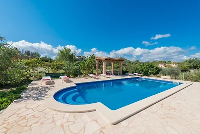 Sa Plana (cala Bona) - Ferienhaus Mit Pool