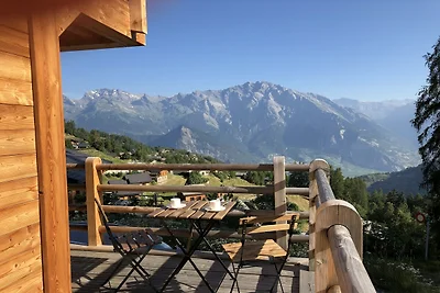 Idyllisches Ferienhaus in La Tzoumaz nahe dem