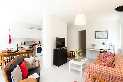 Wohnung in den Alpen mit Bergblick