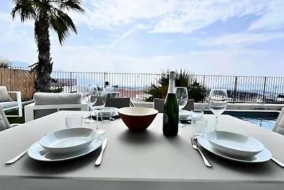 Villa a Polop Hills con Piscina Privata