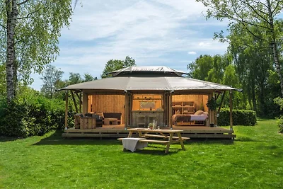 Charmantes Safari-Zelt für Familien-Glamping