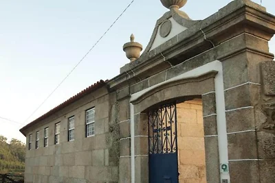 Familie-uitje in een landhuis