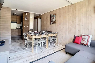 Apartment in Les Menuires mit Skizugang