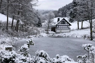 Ritiro sullo stagno a Winterberg