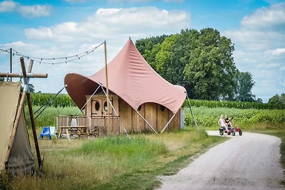 Glamping-Oase mit bohemischem Flair