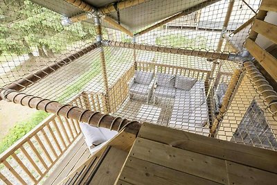 Glamping für 8 Personen in einer Ranger Lodge