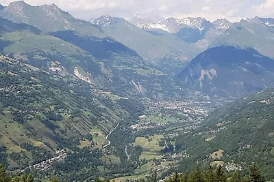Apartment in La Plagne mit Blick auf den Mont...