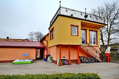Hütte am Ostrowieckie-See mit Privatstrand