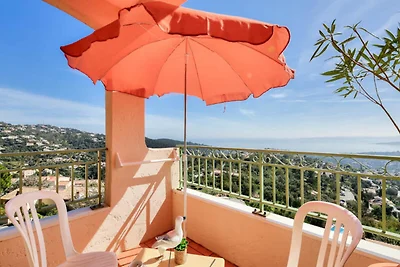 Wohnung in Les Issambres mit Meerblick