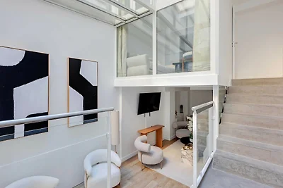 Pariser Maisonette-Wohnung mit 1 Schlafzimmer...