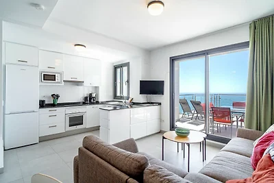 Wohnung in Málaga mit Meerblick