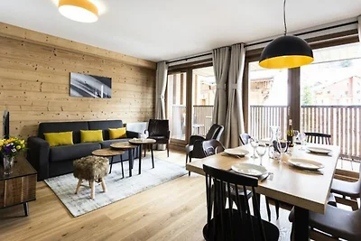 Wohnung in La Plagne mit Ski-In Zugang