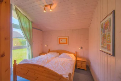 Vakantiehuis met sauna op vakantiepark Mirow