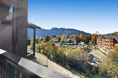 Apartment in Les Carroz mit Bergblick