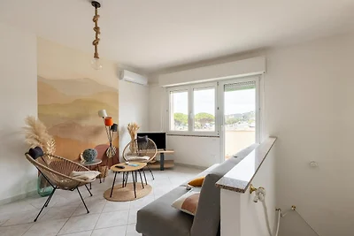 Apartment mit Klimaanlage und Terrasse