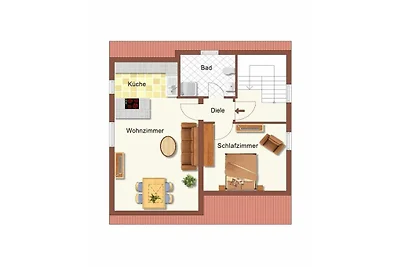 Holiday apartment by the park