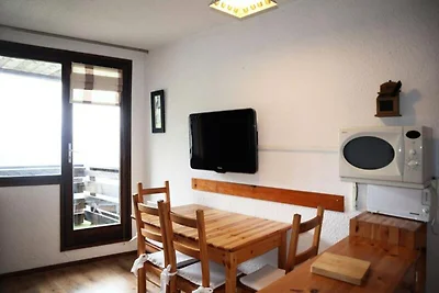 Wohnung in Les Orres mit Talblick