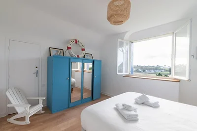 Familienhaus mit Meerblick in Landéda