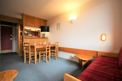 Apartment in Villards mit Blick auf das Tal