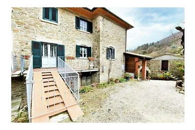 Ferienhaus in Volterrano mit Balkon