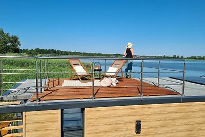 Luxe woonboot voor 3 personen, aan zee.