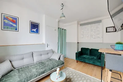 Parijse cocon voor 2 in Batignolles - 17e ard