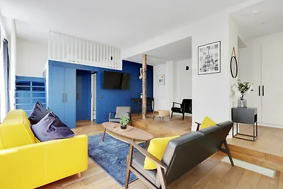 Authentieke Loft - 2BR/8P - Oberkampf