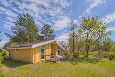 Vakantiehuis met sauna op vakantiepark Mirow