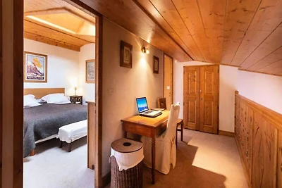 Ferienhaus in Le Chantel mit Blick auf den Mo...